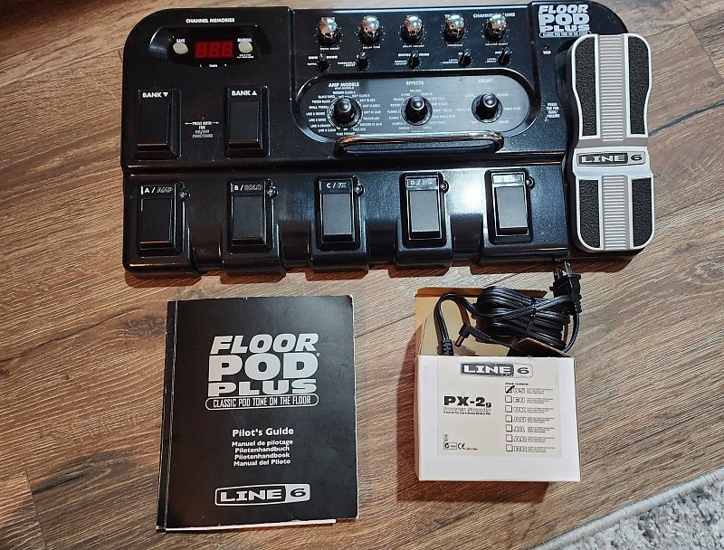 Line 6 Floor Pod Plus ギターエフェクター Line 6 Floor POD Plus Multi-Effect and Amp Modeler | Reverb