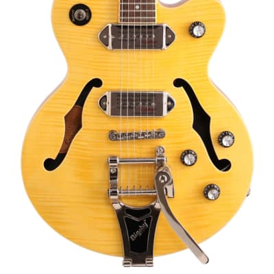 Epiphone Wildkat Electric Guitar with Bigsby Tremolo Antique Natural image 3