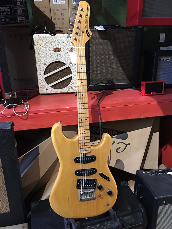 Ibanez Roadster Series HSS Natural | Reverb