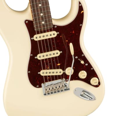 Fender American Professional II Stratocaster Electric Guitar (Olympic White, Rosewood Fretboard)(New) image 8