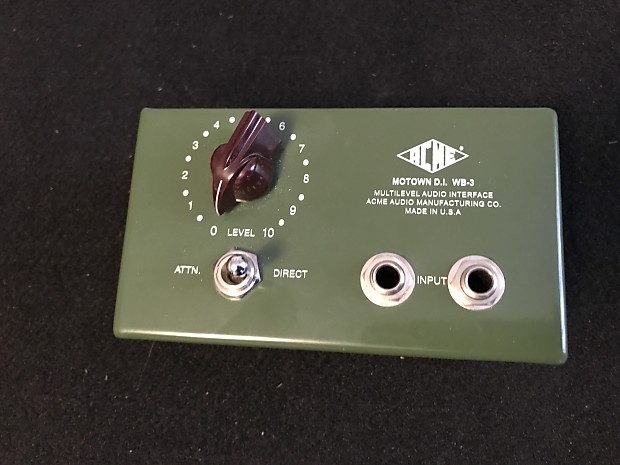 Acme Audio WB-3 Motown DI Direct Box | Reverb Italia