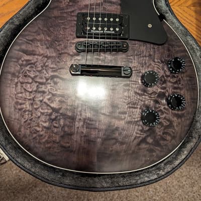 Gibson Les Paul Dark Knight - Satin Trans Ebony Burst image 2