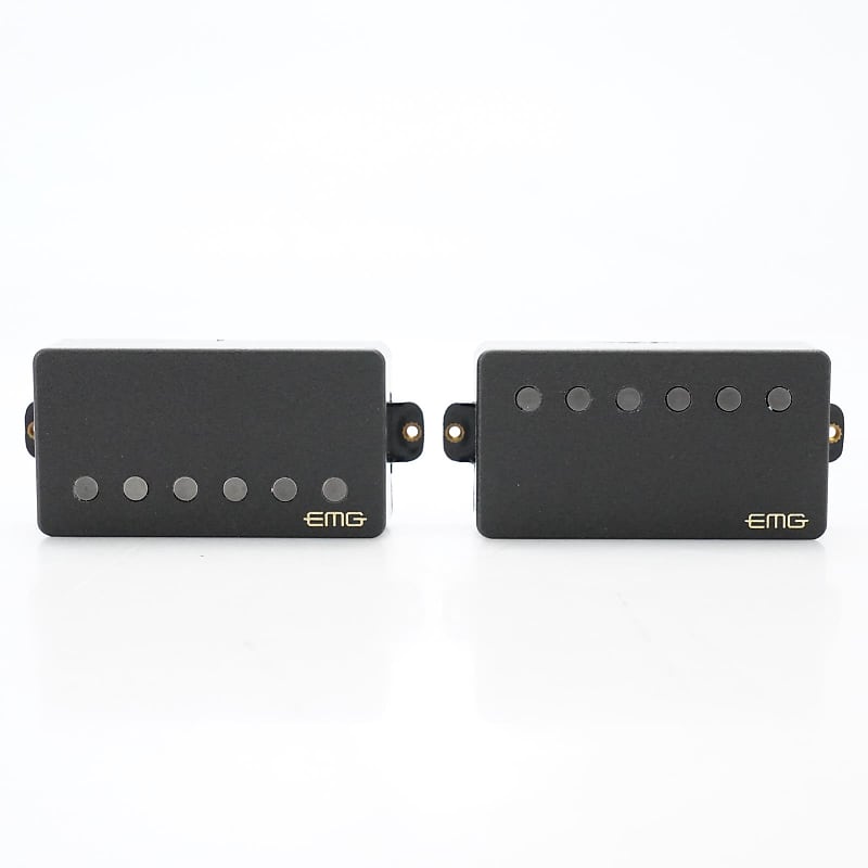 EMG Pickups 57/66 Set Humbucker Pair Black 51397 Reverb UK