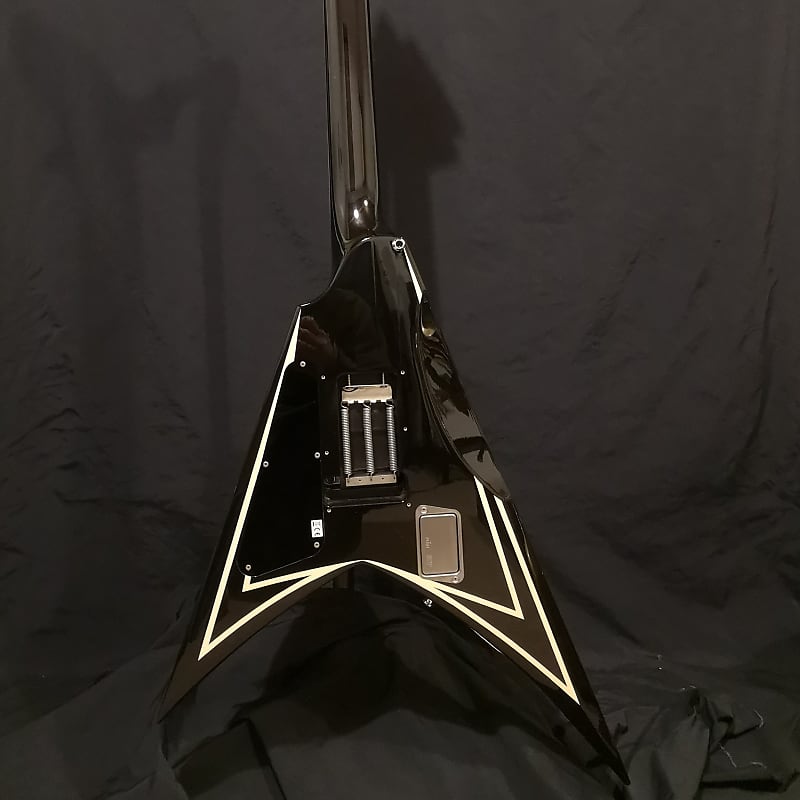 E-II SV ホワイト フライングv ESP E-II V White Japan MIJ w/ Case Phil Sandoval Armored