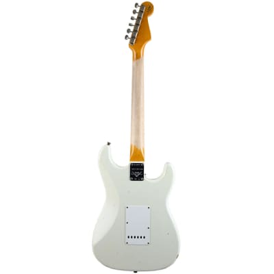 Fender Custom Shop '62/'63 Stratocaster - Journeyman Relic - Left Handed - Aged Olympic White (Limited Edition) image 5