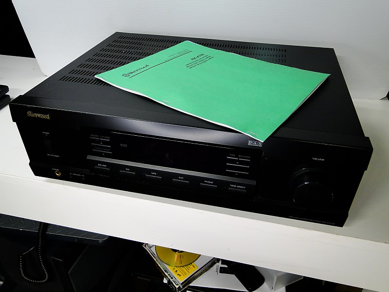 Sherwood RX4109 Stereo Receiver 100 WPC w Phono / Reverb