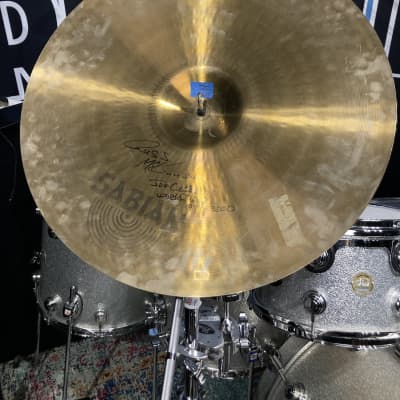 Russ McKinnon's Joe Cocker 1999-2000 World Tour Sabian 22" Heavy Ride Cymbal. Signed! 4208g image 15