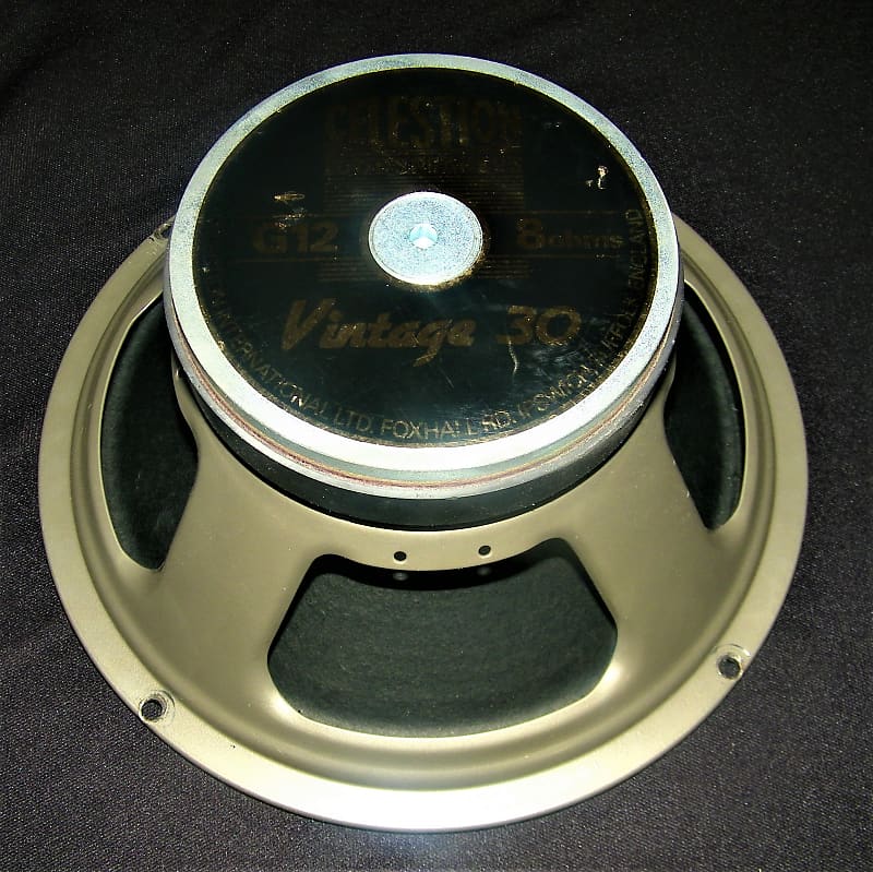 Celestion Vintage 30 T3903 A | Classic Series 444 cone UK made 60W 8ohm  Free shipping & 1x12 harness