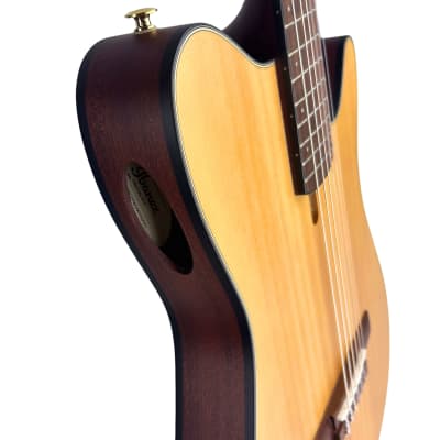 Ibanez FRH Series FRH10N Acoustic-Electric Natural Flat image 11