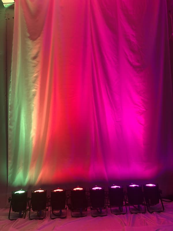 Chroma-Q Color One 100™ LED PAR LIGHTS (8 Pack) | Reverb
