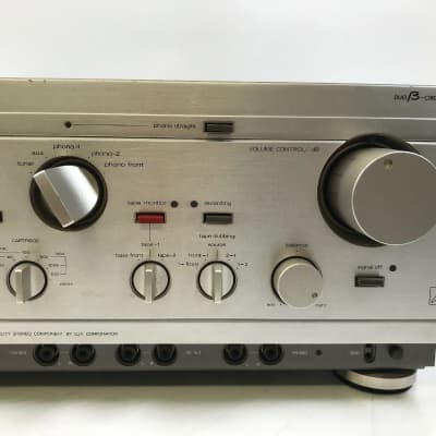 LUXMAN L-550 Integrated Amplifier AC100V with LUXMAN CATAROG image 3