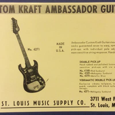 Custom Kraft Ambassador 4271 1965 for sale