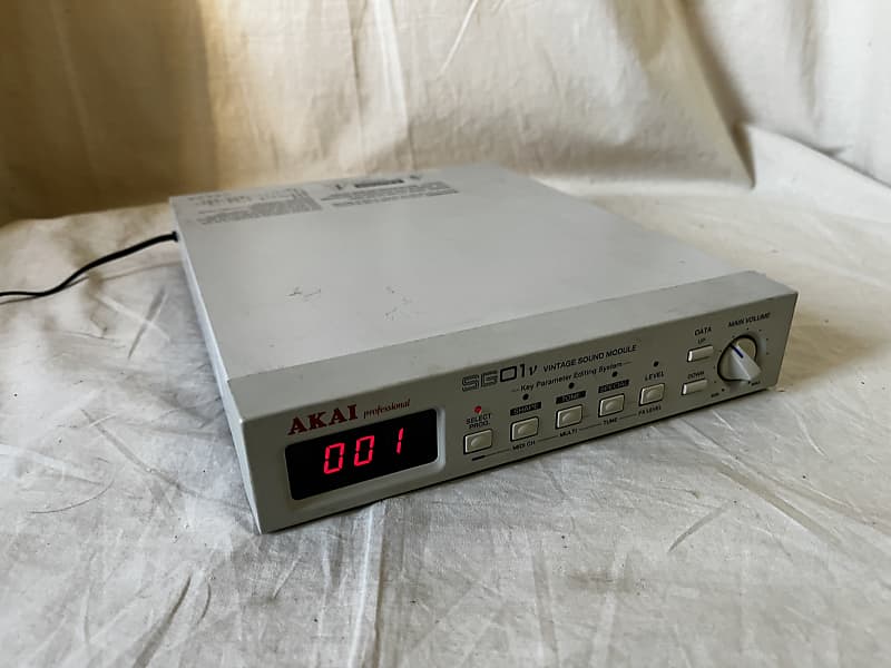 AKAI SG01v Vintage Sound Module New internal battery!! w/ Reverb