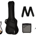 Fender  Squier Sonic Stratocaster Pack, 2-Color Sunburst, Gig Bag, 10G - 120V