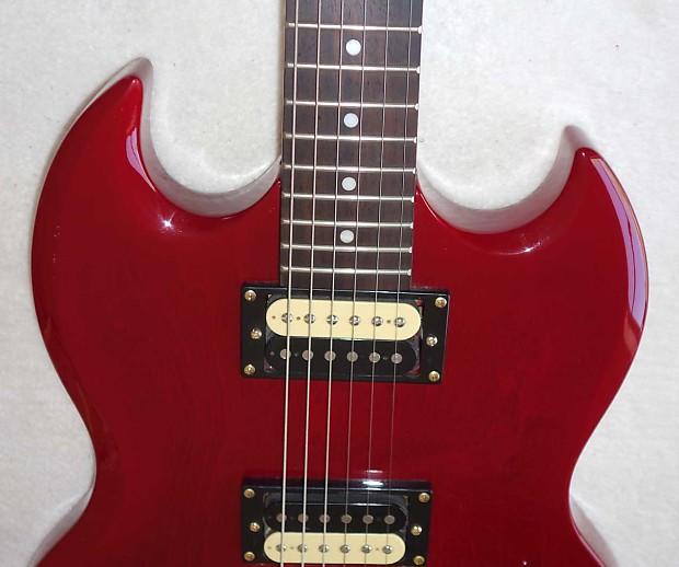 Epiphone SG Special LTD Deluxe Edition 2004 Red Gold Hardware