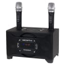 VocoPro KaraokeeDual All-In-One Karaoke Boom Box With Wireless Mics Regular