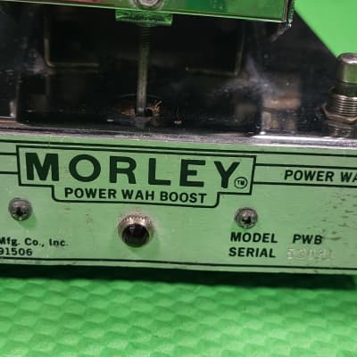 Morley Power Wah Boost 1970s - Chrome image 5