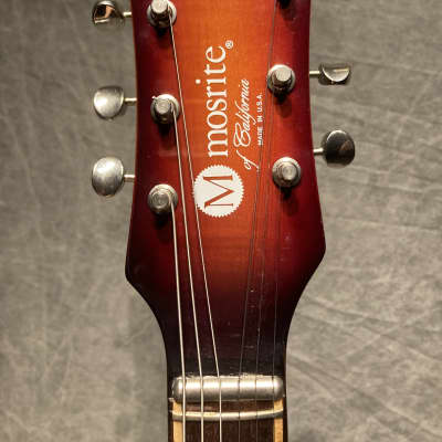 Mosrite VIII 1984 - Red burst/ Sunburst. image 8