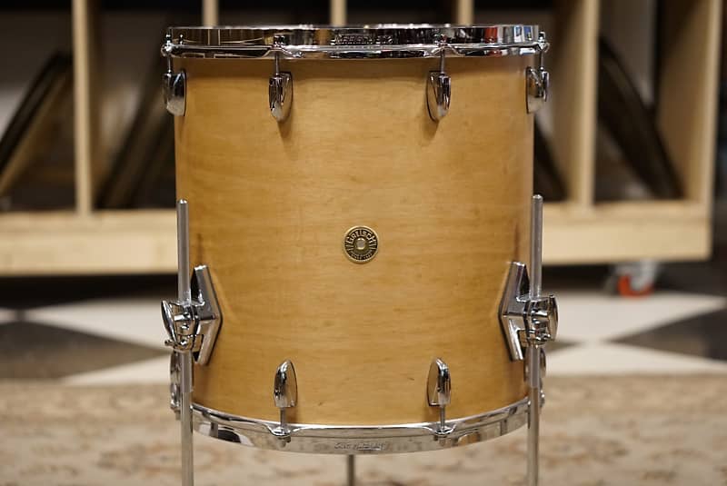 Gretsch Broadkaster Satin Classic Maple 16x16 Floor Tom Reverb