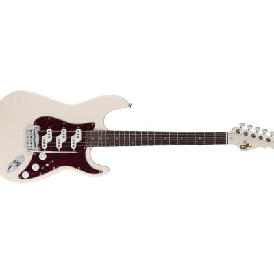 G&L Tribute Series Comanche - Olympic White w/ Rosewood FB image 4