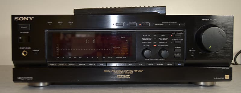 Sony TA-E1000ESD Stereo Preamplifier * Remote Control  			