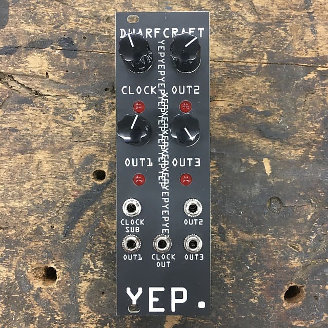 Dwarfcraft Devices YEP Eurorack Gate Burst Generator Module image 1