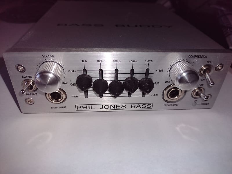 Phil Jones Bass Buddy - Silver | Reverb