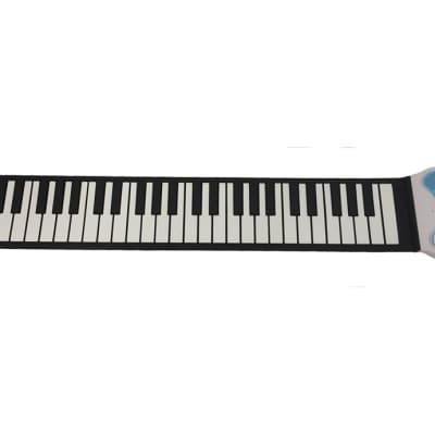 Mukikim Rock and Roll it Classic Piano - Roll-Up Keyboard with 49 Keys & Built in Speaker image 2