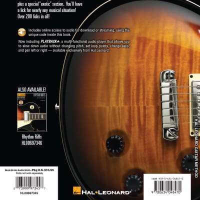 Hal Leonard Guitar Method - Lead Licks Book w/CD image 2