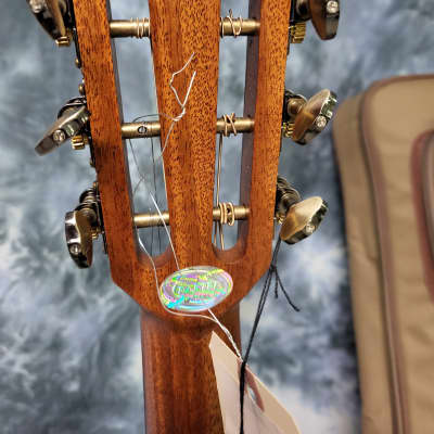 MINT 2023 Crafter MINO/BLK Walnut 3/4 Parlor Acoustic Electric Guitar Open Headstock New Strings Hang Tags Crafter Deluxe Gigbag image 10