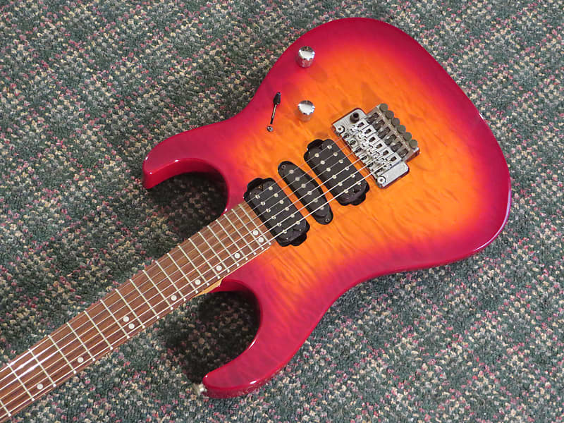 1992 Washburn USA Mercury MG-104 Sunburst! Grover Jackson