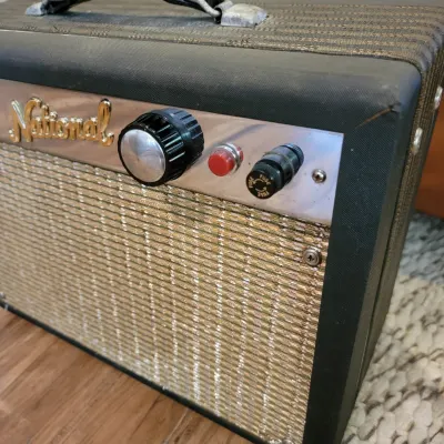1960s National Valco 1210 All Tube Guitar Amplifier Vintage Excellent Condition W/Cover image 4