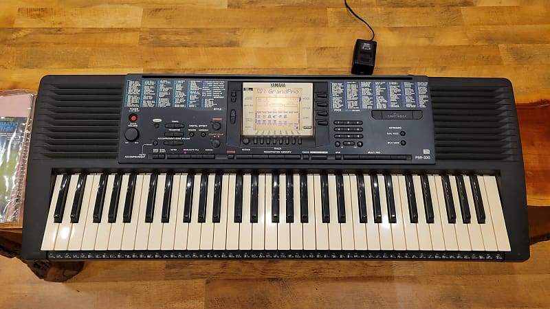 Yamaha PSR-330 Workstation Keyboard Synth MIDI Cartridge Yamaha PSR-330 Workstation Keyboard Synth MIDI Cartridge