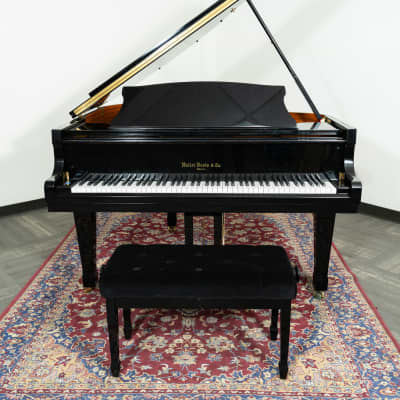 Hallet Davis & Co Classic Grand Piano | Polished Ebony | SN: DG22875 image 2