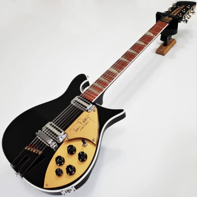 1995 Rickenbacker 660/12TP Tom Petty Signature Jetglo Black 12-String 660-12 Electric Guitar for sale
