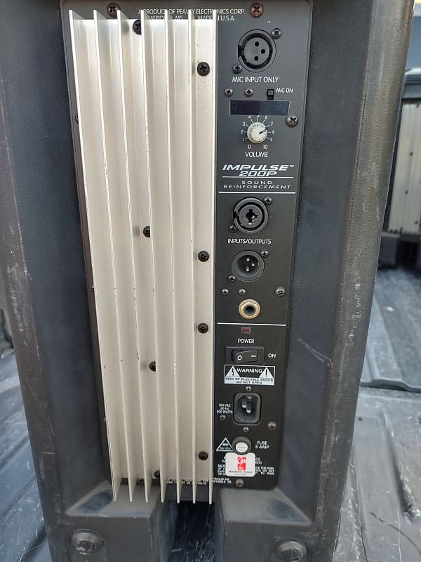 Peavey Impulse 200P Powered PA Speakers | Reverb
