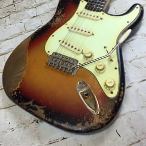 初期Fraser custom shop vintage series ネック Fraser Guitars - Aged Sunburst Custom Shop 60s Stratocaster