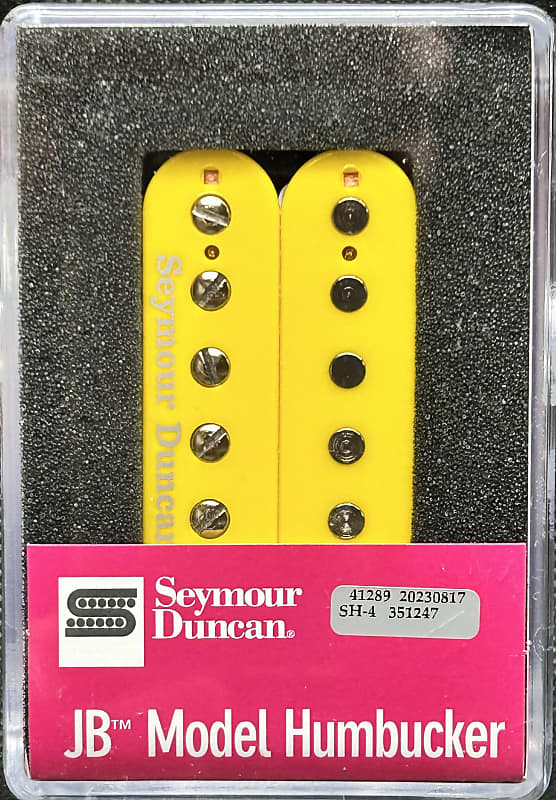 Seymour Duncan SH-4 JB Signature Humbucker - Yellow | Reverb