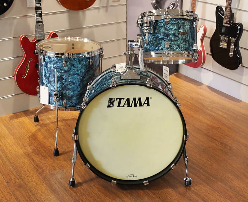 メイプルカスタム Tama Starclassic Maple Custom Shellkit 22-13-16 Turquoise