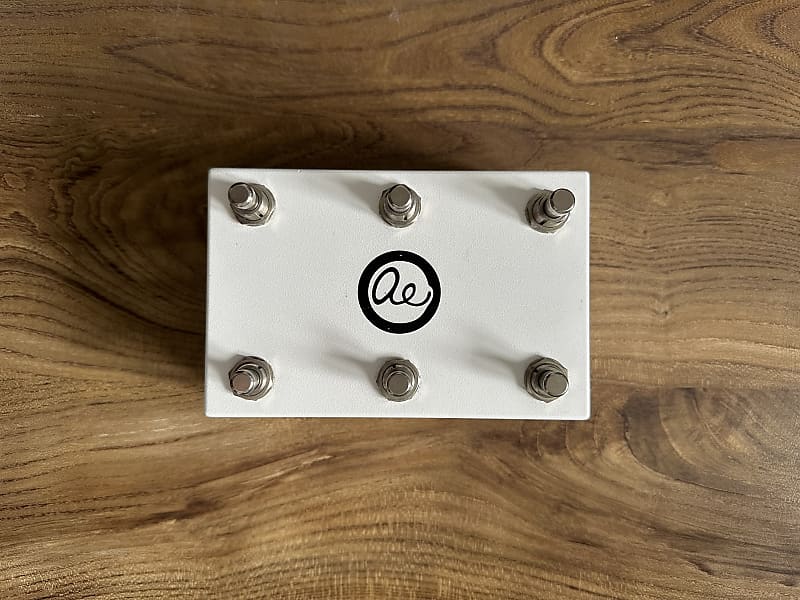 Analog Endeavors Custom Dual AUX3 - White (6-button controller for Strymon Pedals) image 1