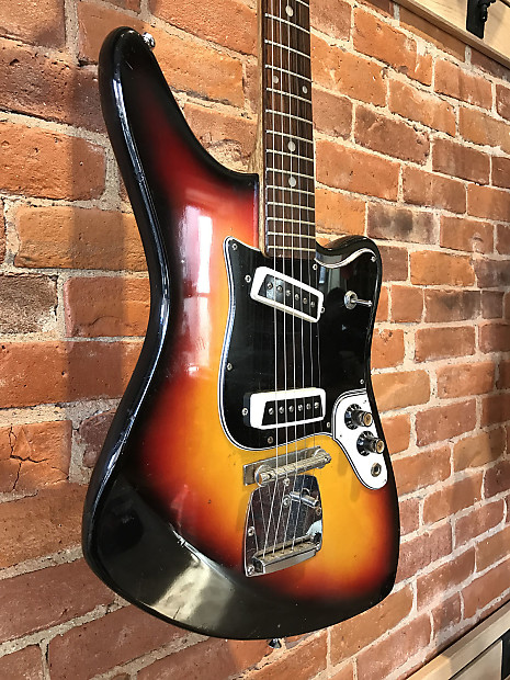 国産 ARIA Mosrite type 1702T japan vintage 1970's Aria Diamond 1702T Mosrite Style Vintage Guitar (Made