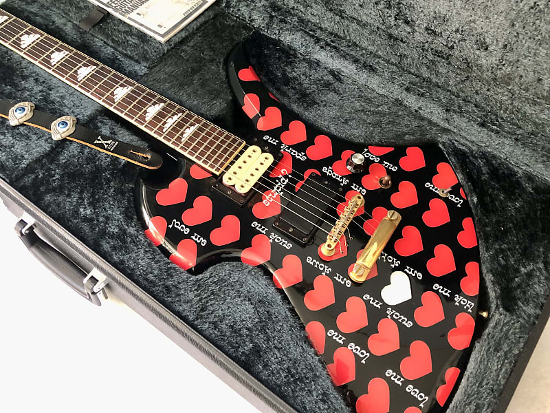 🧧SALE!🧧🖤 Hide black heart ♥️ PSYCHOVISION Fernandes