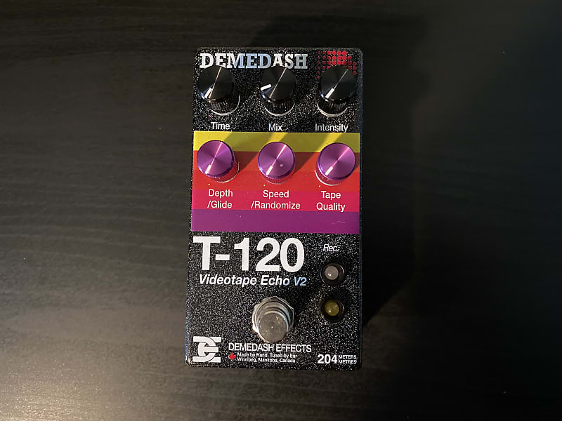 Demedash Effects T-120 Deluxe Videotape Echo V2