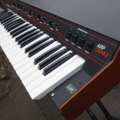ARP Omni 2 Polyphonic Analog Synthesizer 1977 - 1981 - Black / Orange