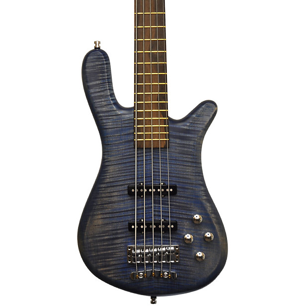 Warwick Streamer 2015 Ltd. Edition 5 LX Bleached Ocean Blue OFC