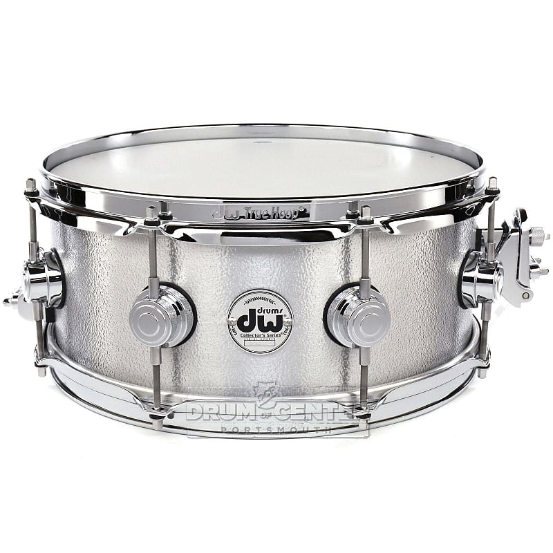 DW Collectors Cast Aluminum Snare Drum 13x5.5 Chrome Hardware image 1