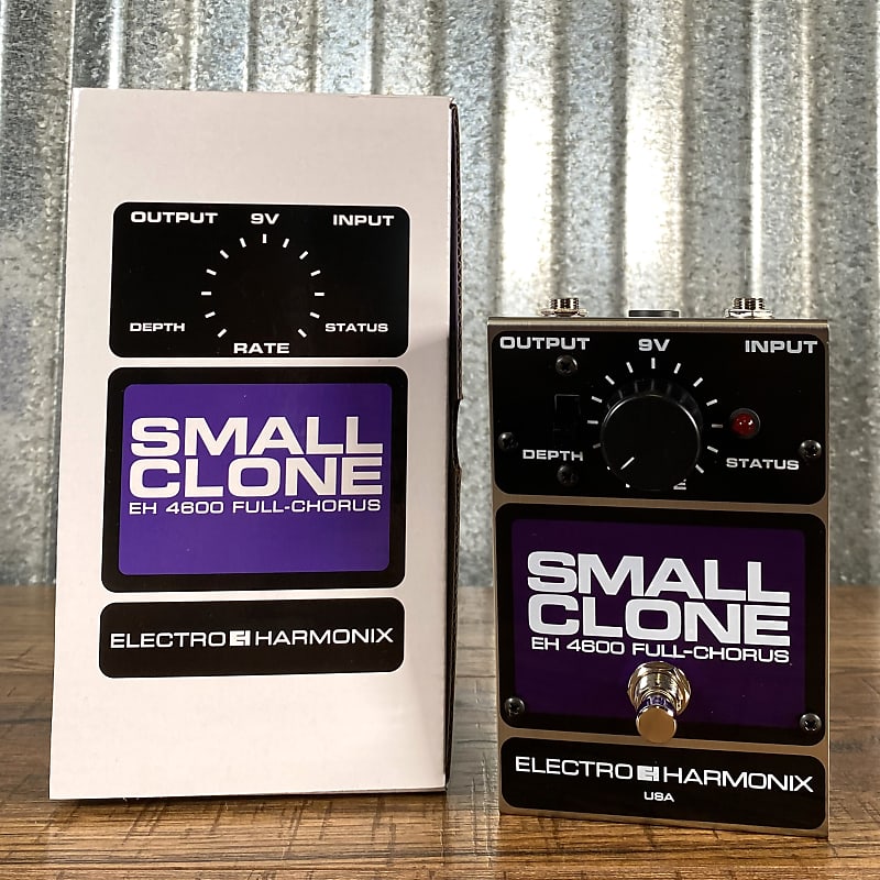 ギター Electro-Harmonix Small Clone Full-Chorus Electro-Harmonix Small Clone Analog Chorus Pedal | Sweetwater