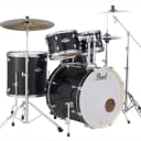 Pearl Export 5-pc. Drum Set with Hardware and Zildjian Cymbals - Jet Black