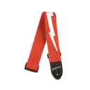 Gibson Gear ASGSBL-20 Red Lightning Bolt Style 2-Inch Safety Strap