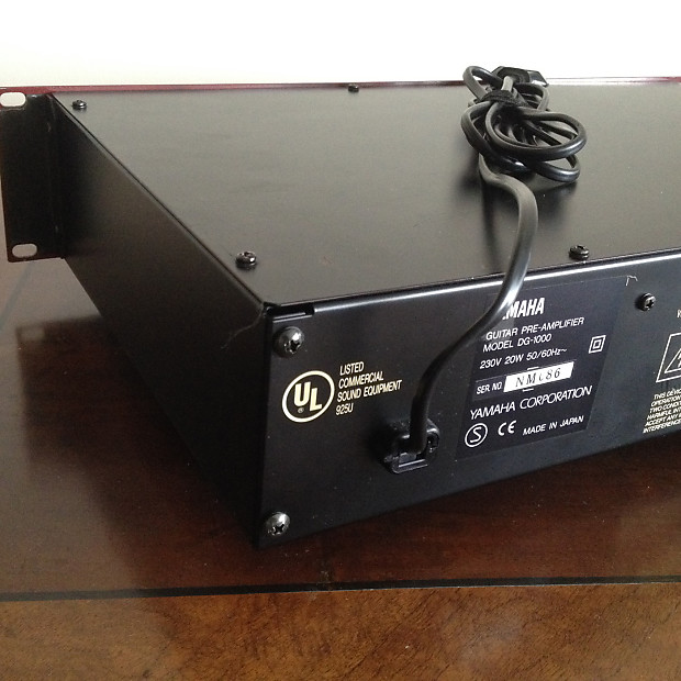 YAMAHA DG-1000 ギタープリアンプ Yamaha DG 1000 Guitar Preamp & Amp Modeller | Reverb